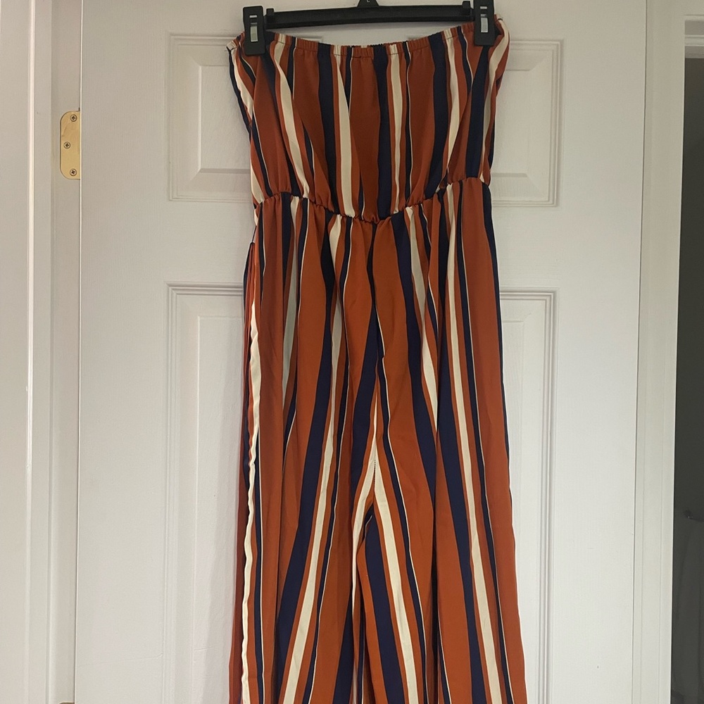 Strapless Jumpsuit